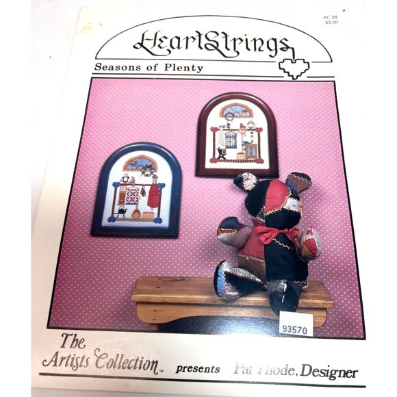 Heartstrings Seasons Of Plenty Cross-Stitch Pattern By Pat Thode - Picture 3 of 4